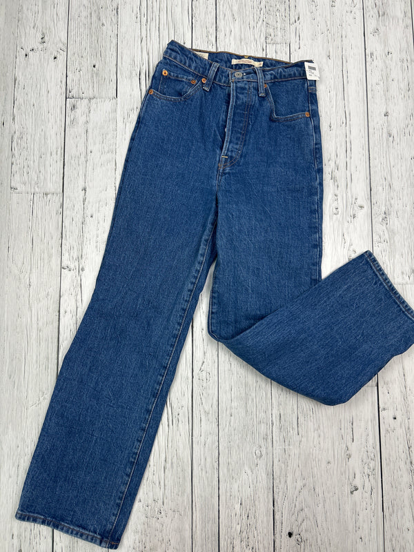 Levi’s ribcage straight jeans - Hers XS/25