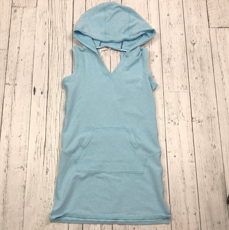 ivivva blue hooded tank top - Girls 10