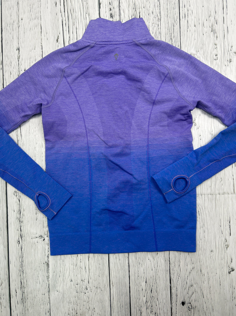 ivivva purple half zip sweater - Girls 12