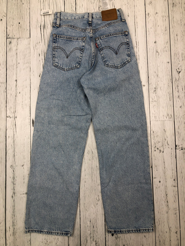 Levi’s blue ribcage straight jeans - Hers S/26