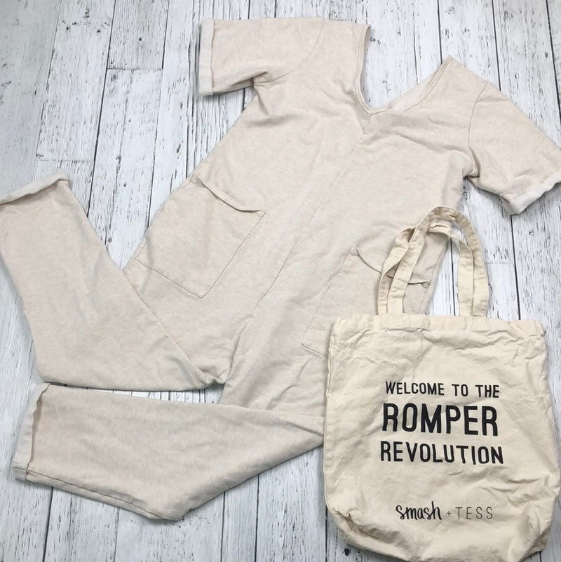 Smash+Tess beige romper - Hers S