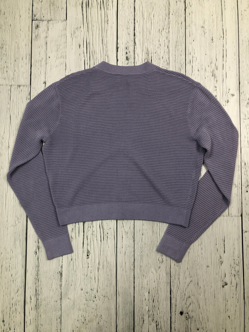 Wilfred Aritzia purple sweater - Hers S