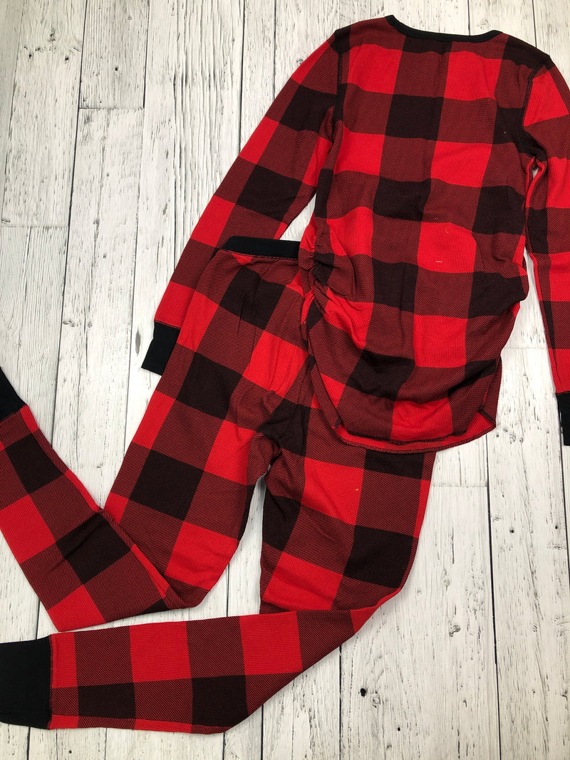 Old navy maternity red black plaid pjs - Ladies M