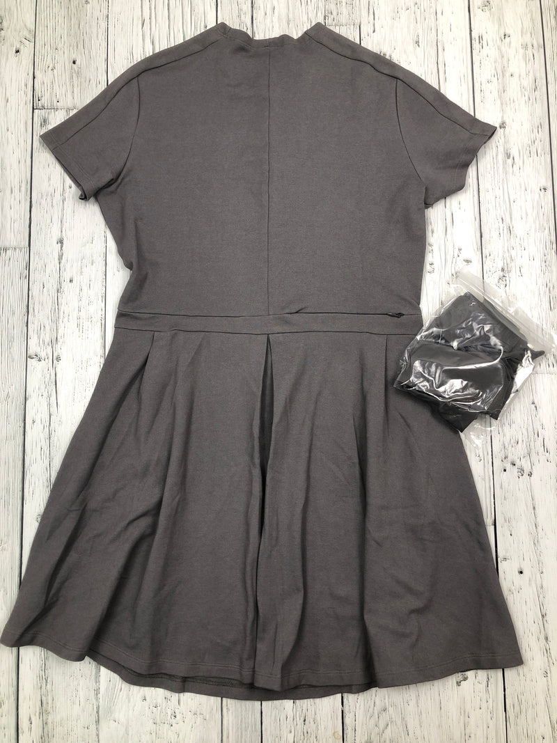 Adidas grey dress with shorts - Hers M