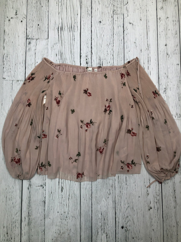 Wilfred Aritzia pink patterned shirt - Hers L