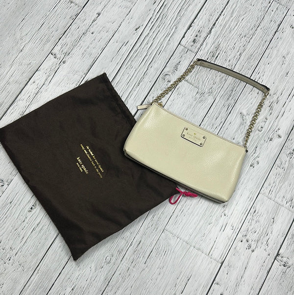 Kate Spade Beige Leather Mini Purse