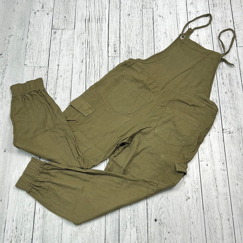 Garage green overalls - Hers S