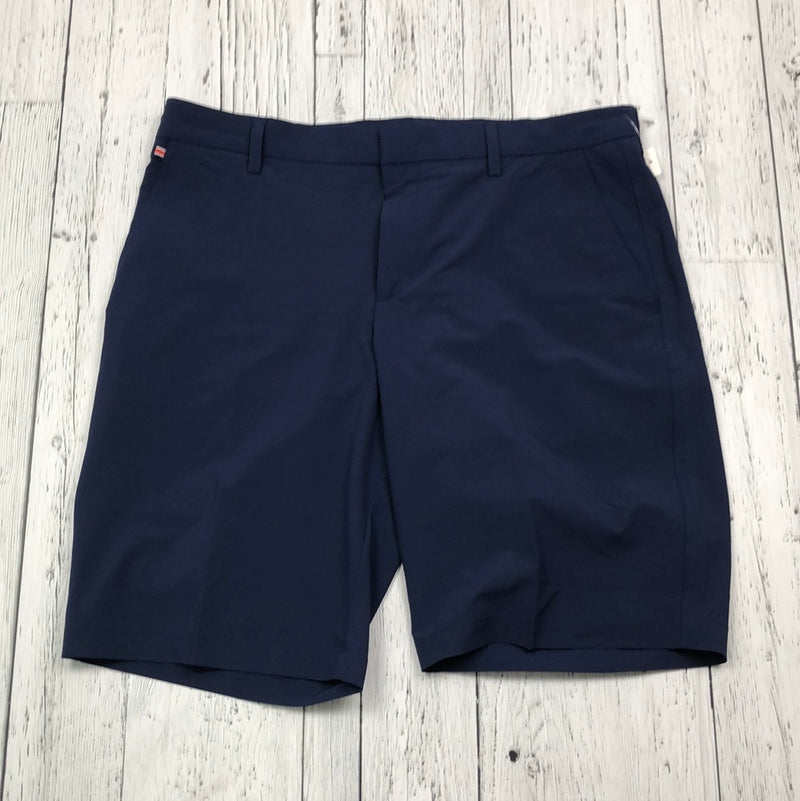 J.Linderberg navy golf shorts - His L/36