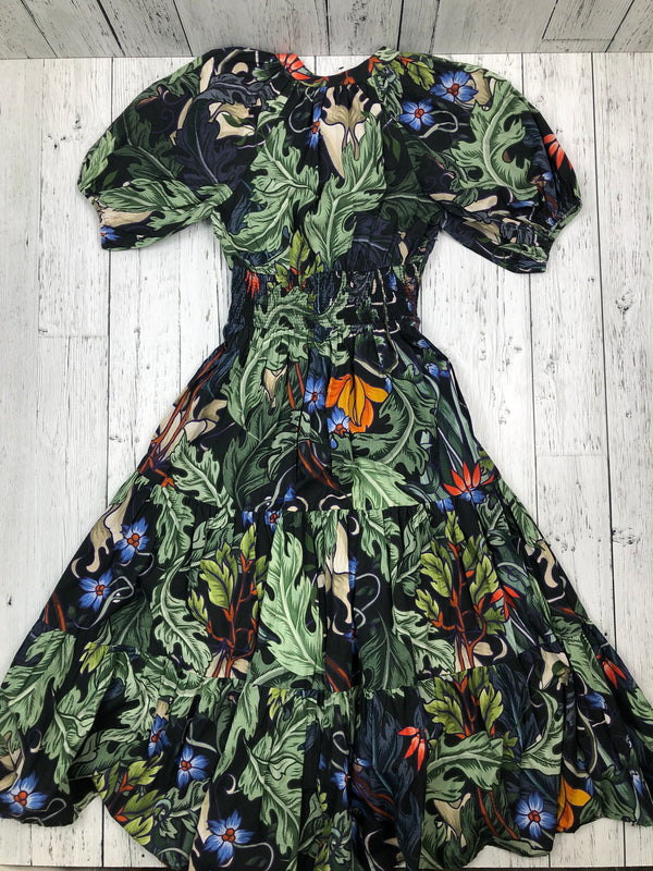 Conditions apply green floral dress - Hers XS/0