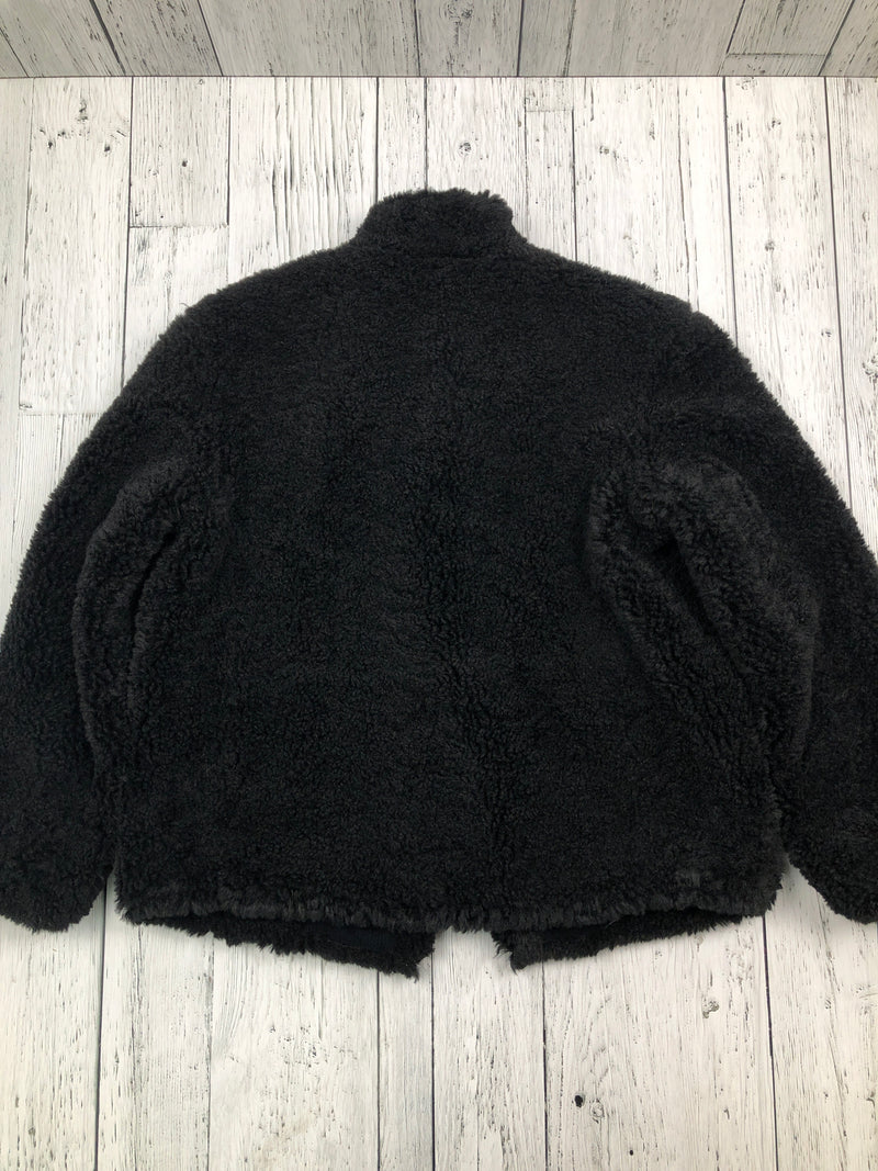 Banana Republic black sherpa - Hers XS