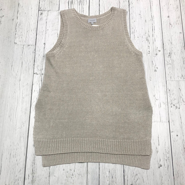 Jigsaw beige tank top - Hers M