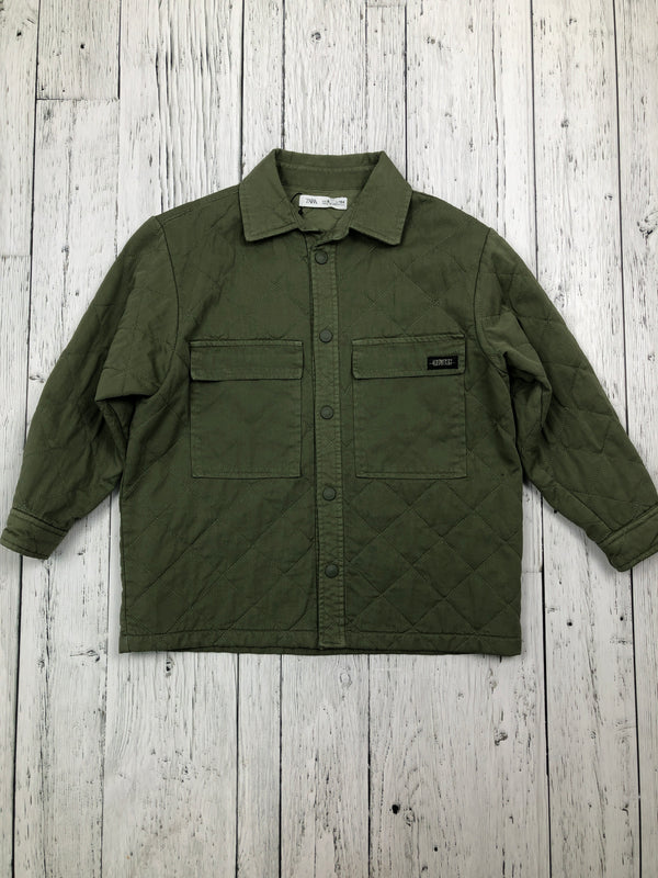 Zara green jacket - Boys 9