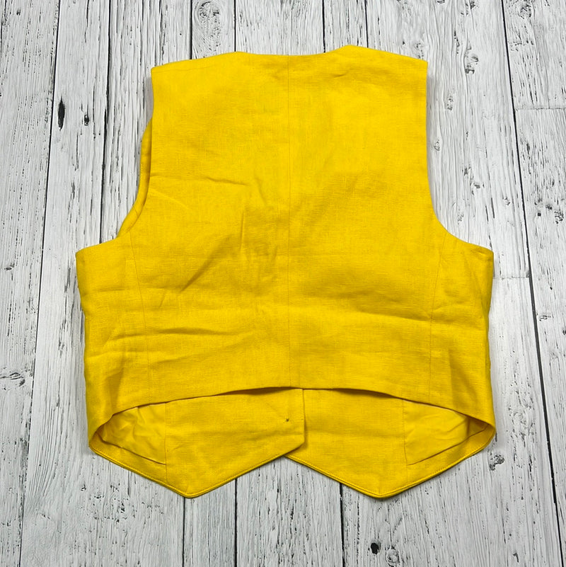 Banana Republic yellow vest - Hers XS/2
