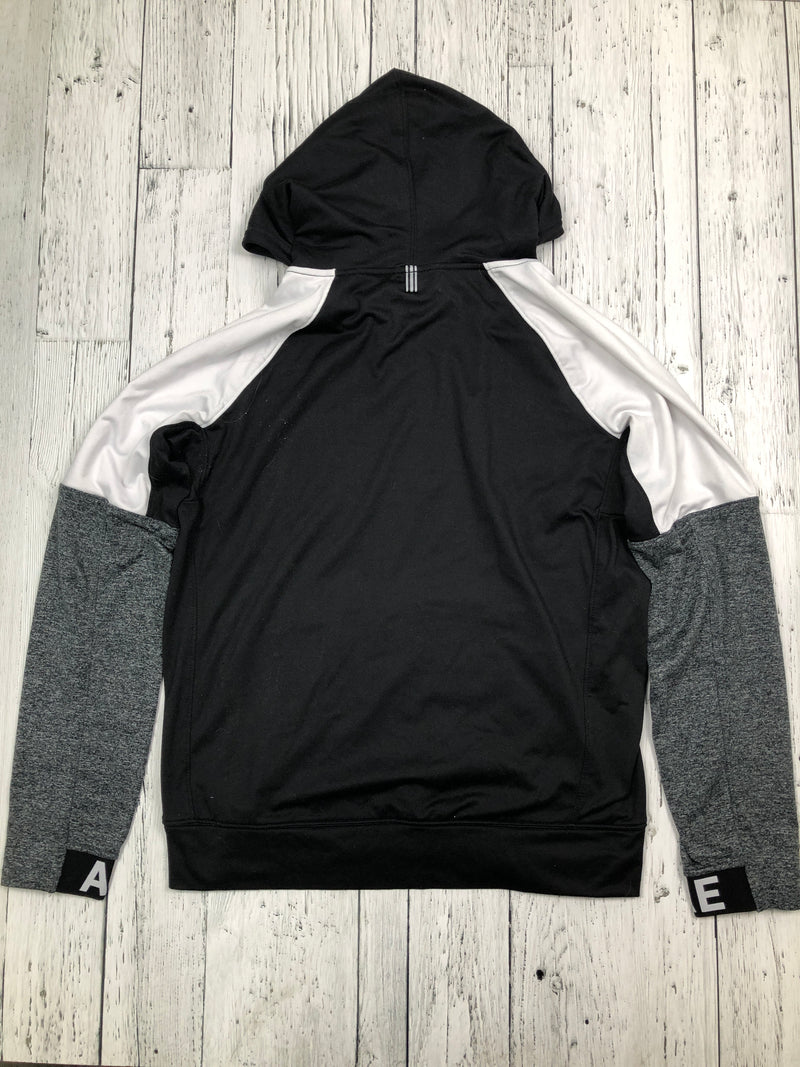 American Eagle black grey white hoodie - His M