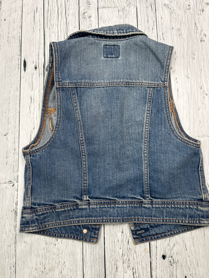 American Eagle denim vest - Hers XS