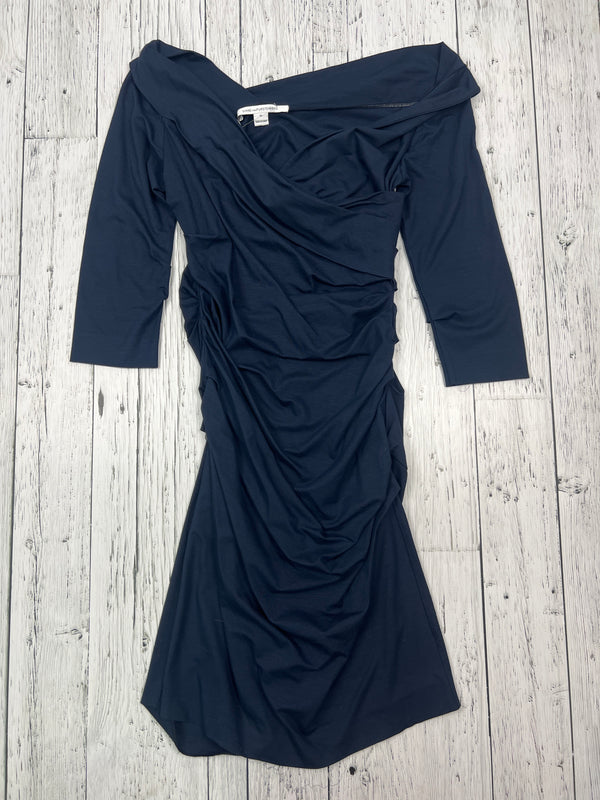 Diane von Furstenburg navy blue dress - Hers M
