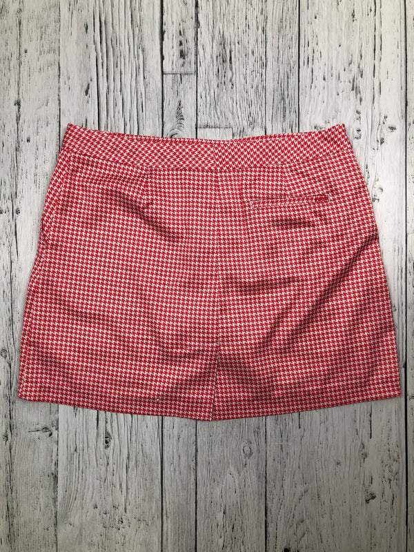 IZOD pink white patterned golf skirt - Hers S/6