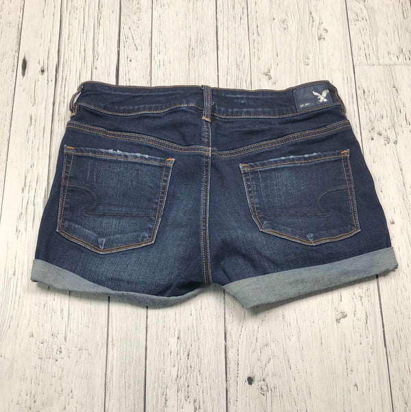 American Eagle blue denim shorts - Hers L/10