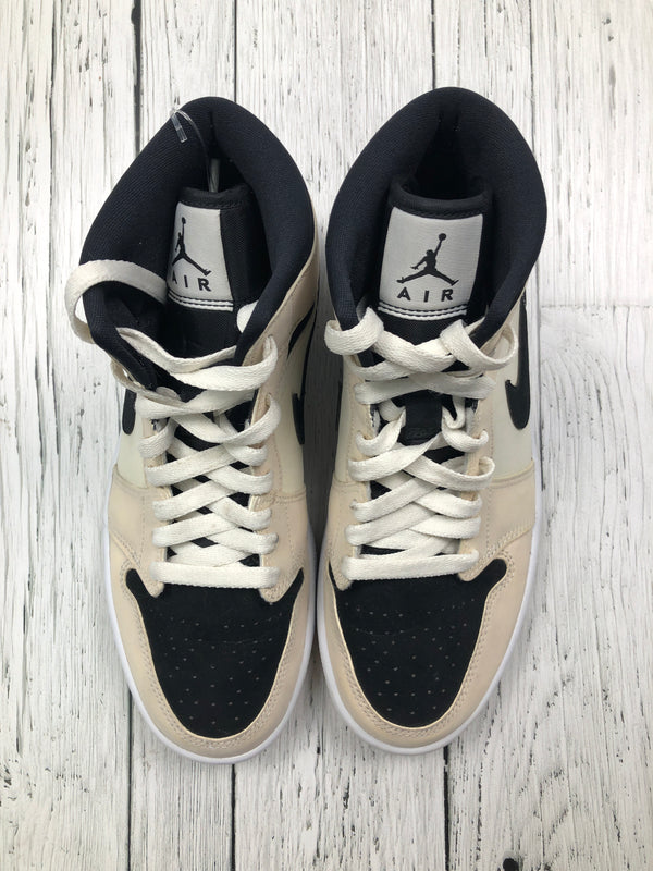 Jordan beige black shoes - His 8.5