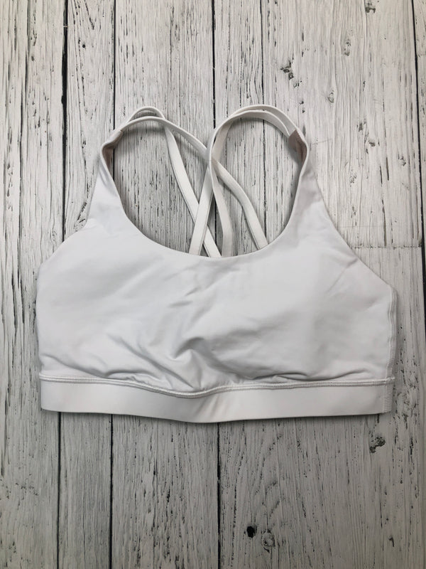 lululemon white sports bra - Hers M/8