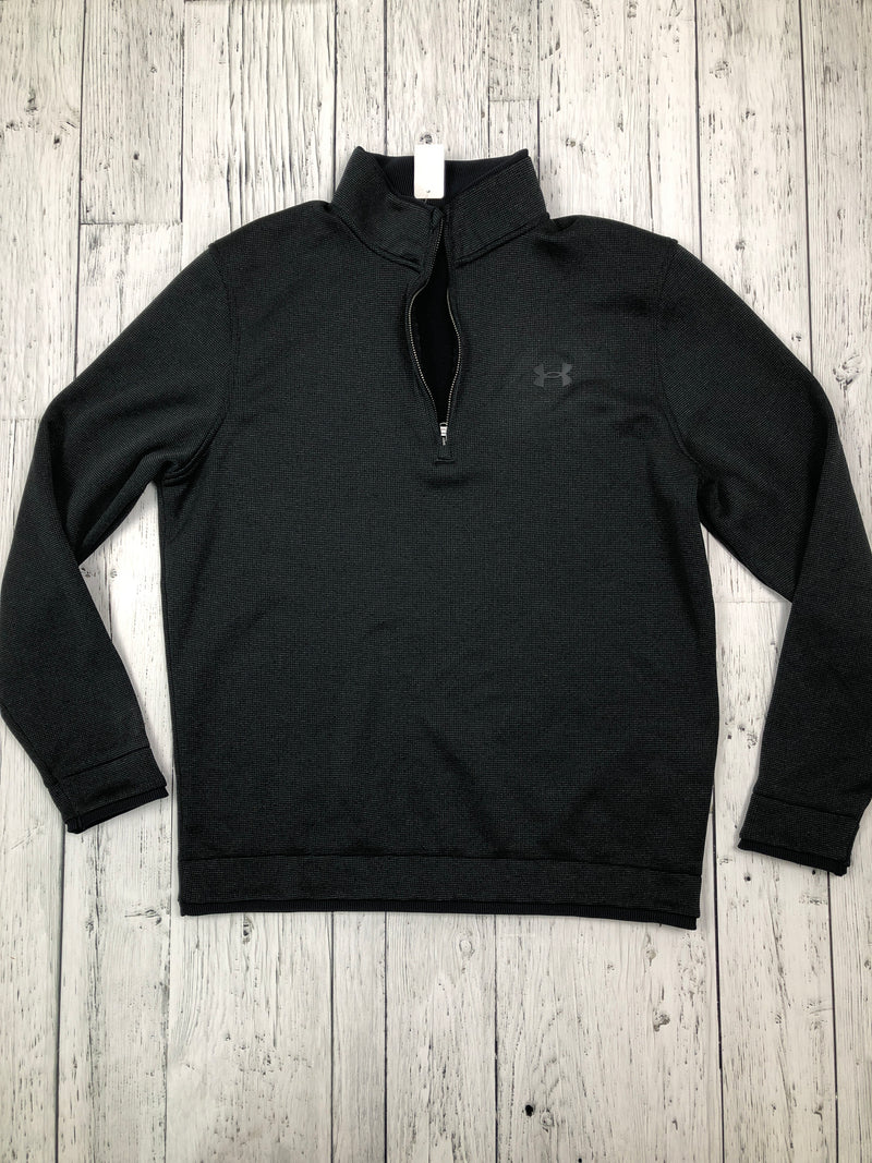 Under Armour dark grey quarter zip sweater - His M