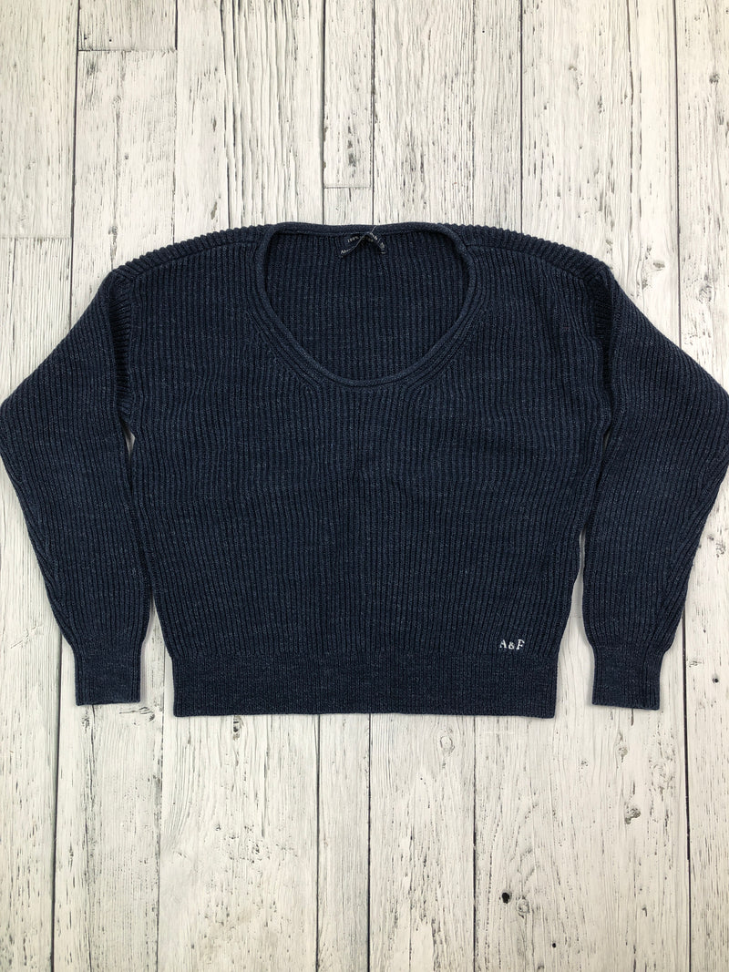 Abercrombie&Fitch navy blue sweater - Hers XS