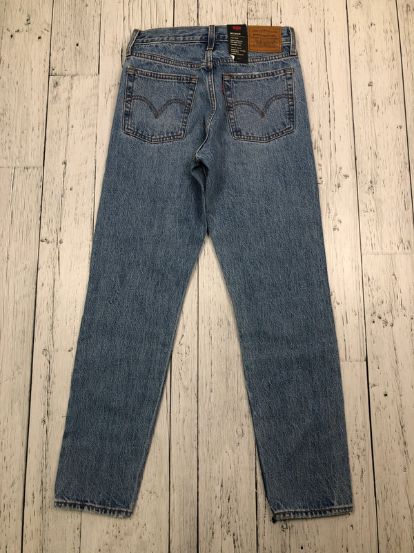 Levi’s blue distressed high rise jeans - Hers XS/25