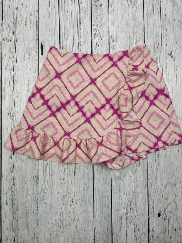 Zara pink pattern skirt - Girls 12