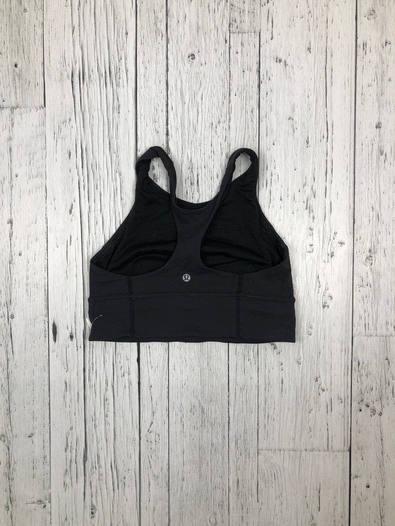 lululemon black sports bra - Hers M/8