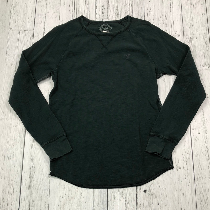 American Eagle green shirt - His M