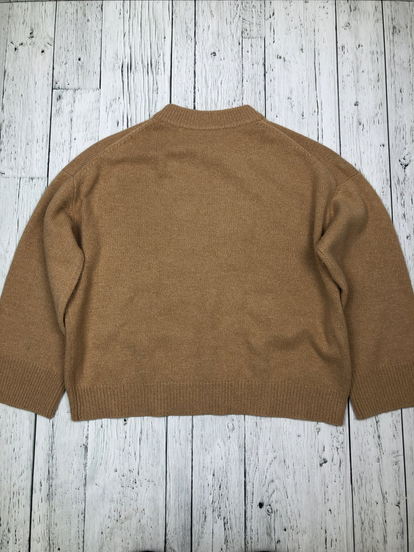 White+Warren brown sweater - Hers M