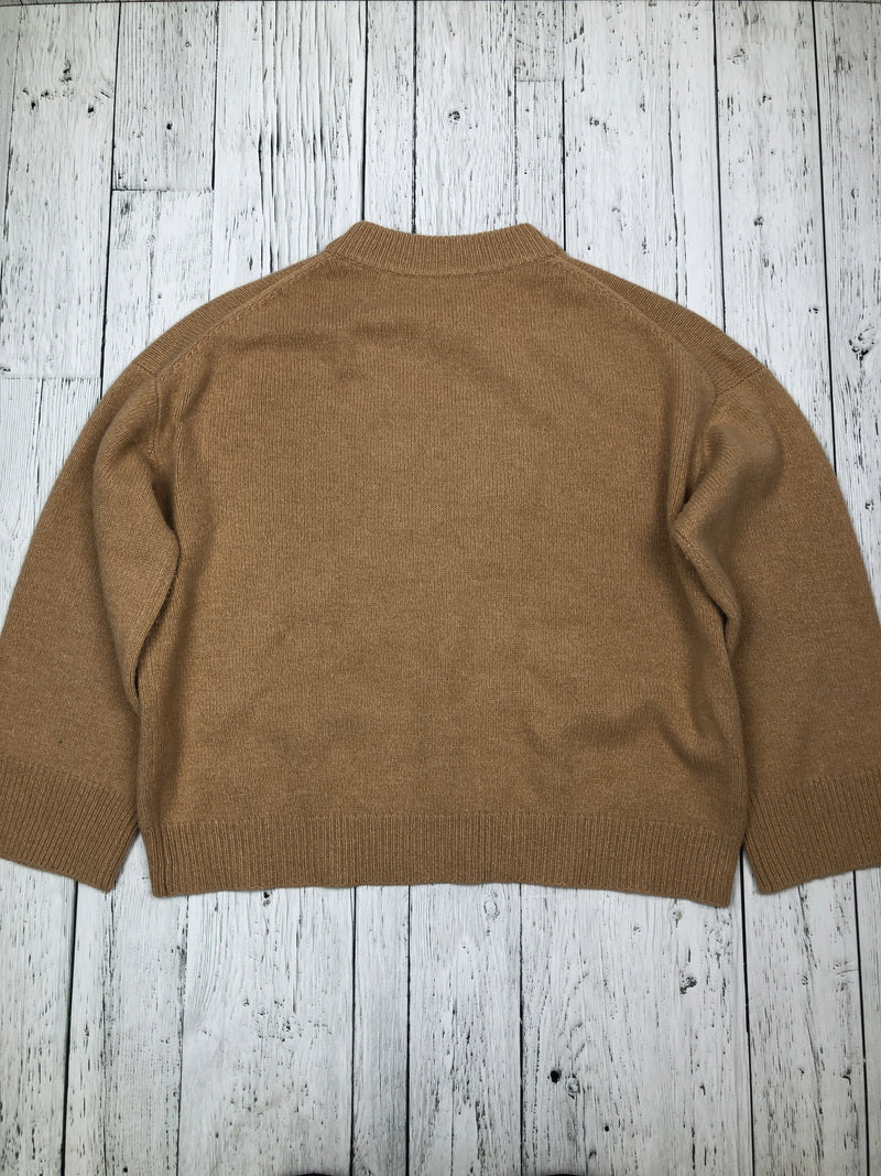White+Warren brown sweater - Hers M