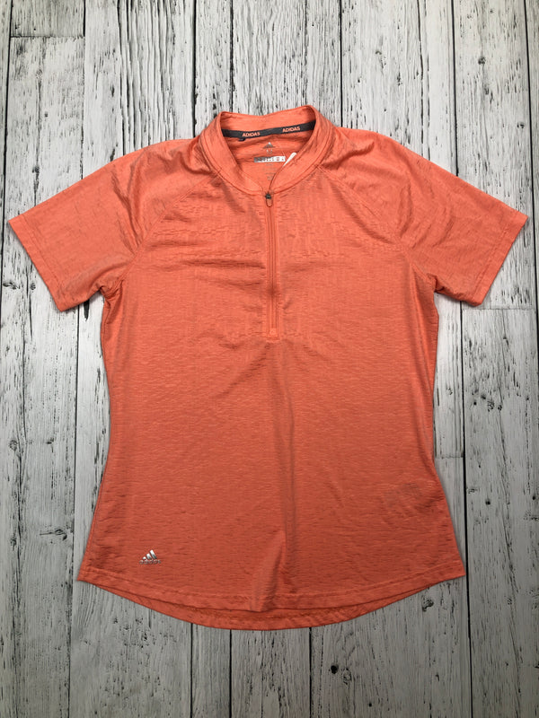 Adidas golf orange shirt - Hers M