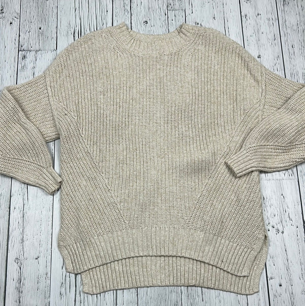 American Eagle cream knit sweater - Hers - XS