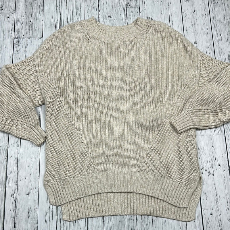 American Eagle cream knit sweater - Hers - XS