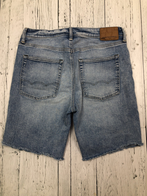 American Eagle distressed blue jean shorts - His M/34
