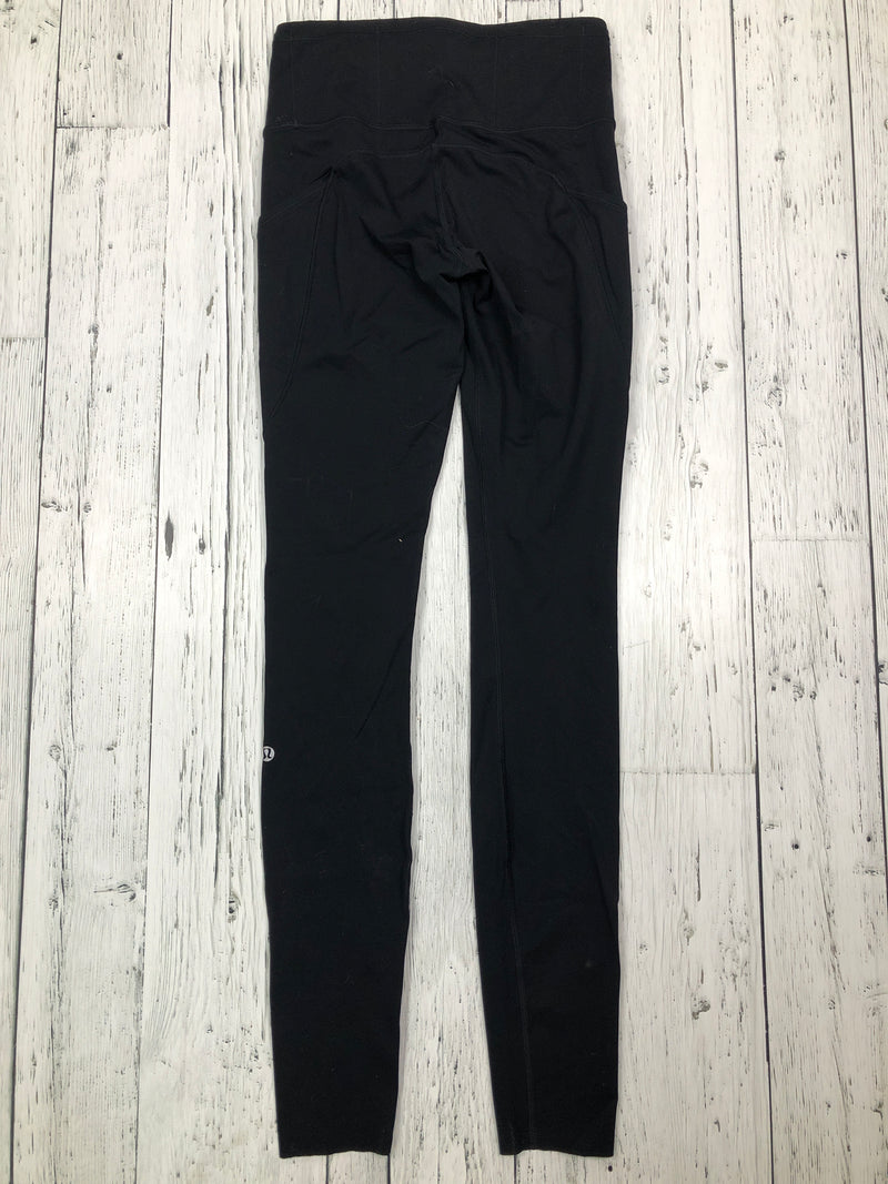 lululemon black leggings - Hers S/4