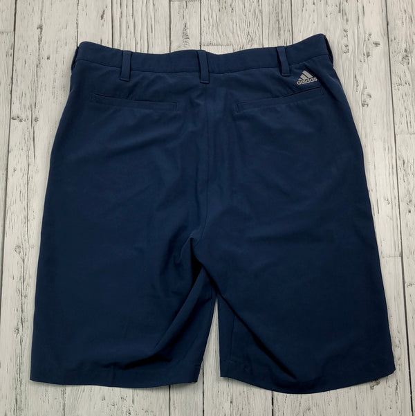 Adidas navy golf shorts - His M 32