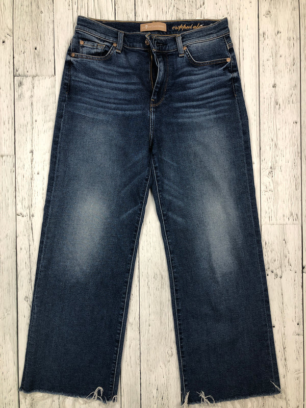 For all mankind blue wide leg jeans - Hers S/28