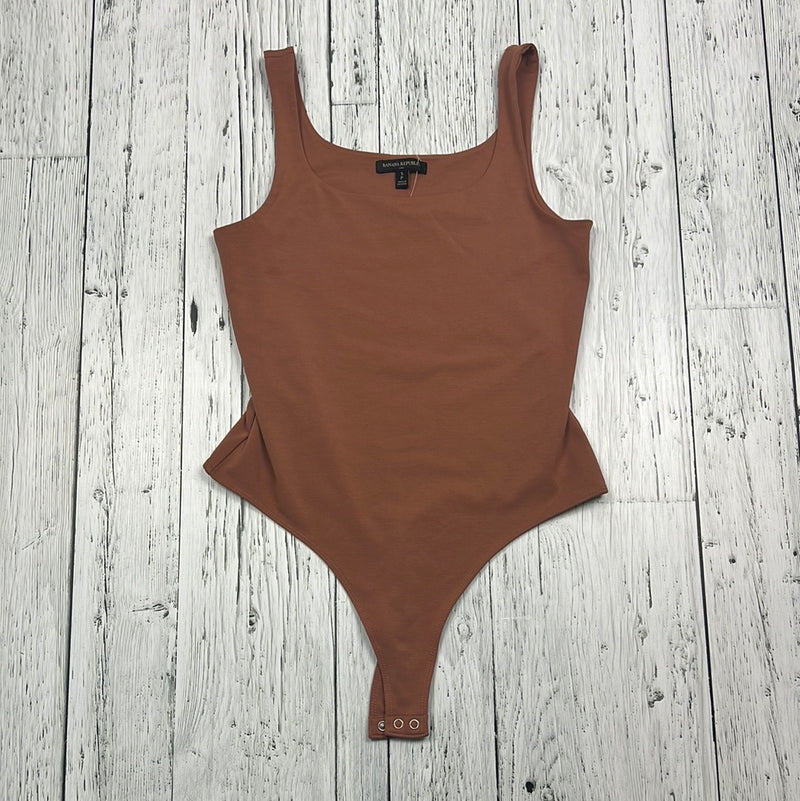 Banana Republic brown body suit - Hers S