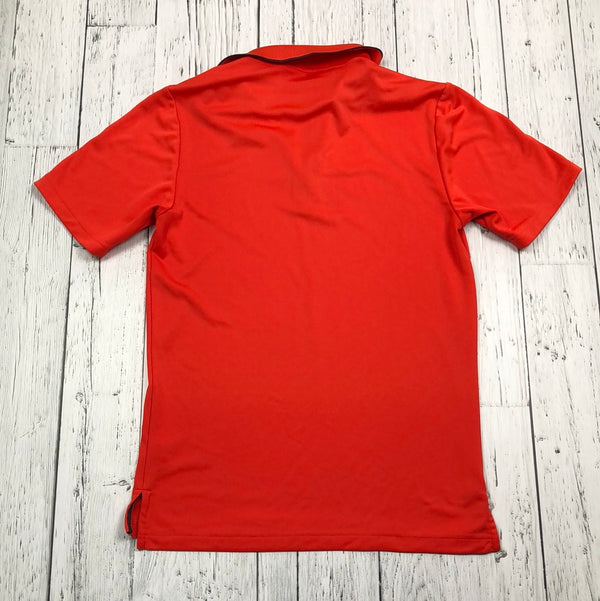 Adidas red golf shirt - His S