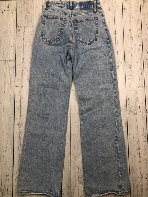 Abercrombie&Fitch 90s relaxed high rise blue jean - Hers XXS/24