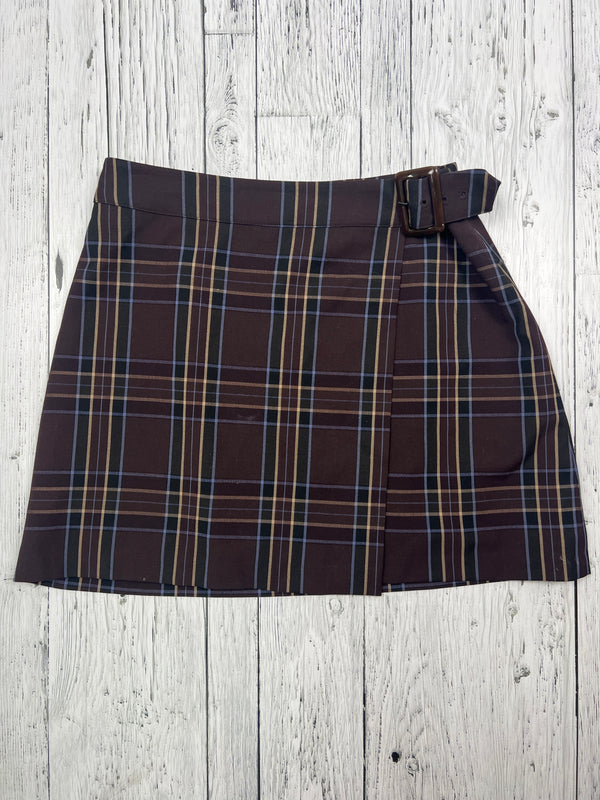 Sunday Best brown plaid skirt - Hers S/6