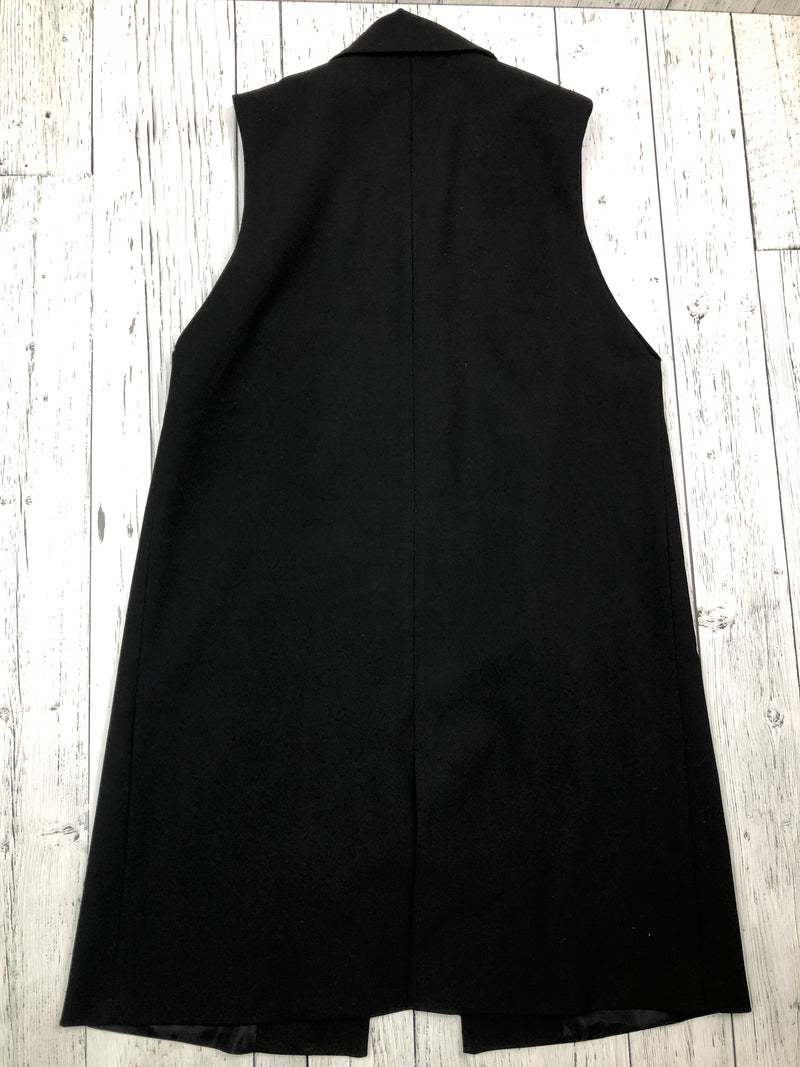 Zara long black vest