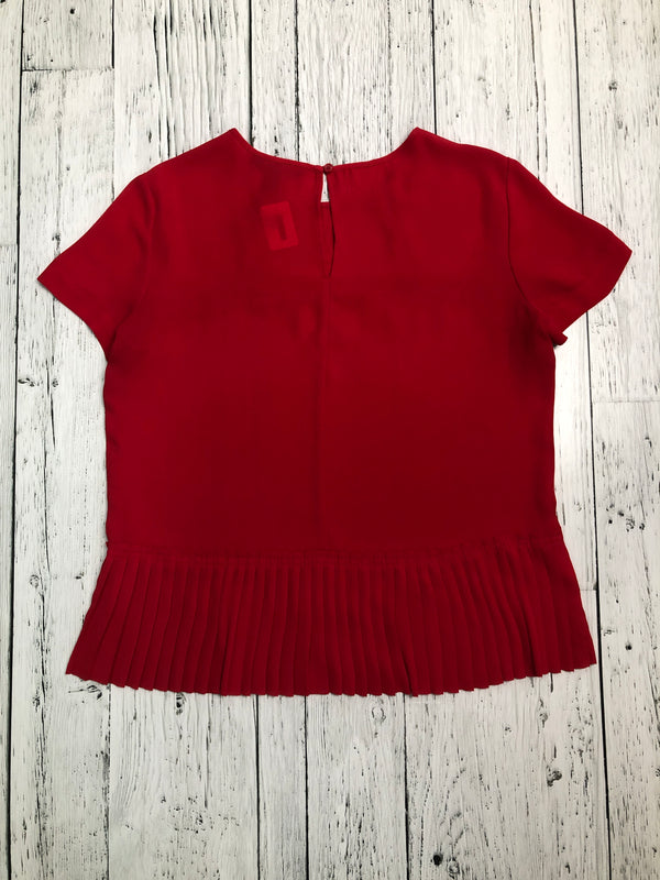 Banana Republic red shirt - Hers S