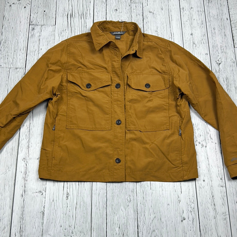 Eddie Bauer mustard yellow jacket - Hers M