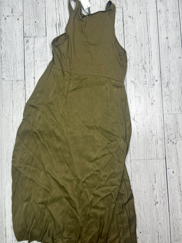 Anthropologie green maxi dress - Hers M
