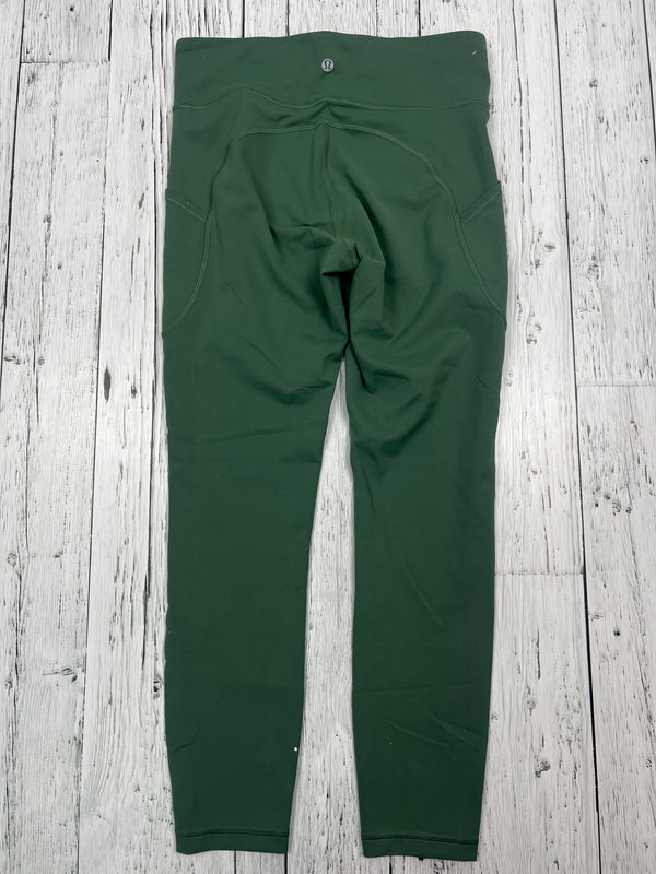 lululemon green leggings - Hers M/8