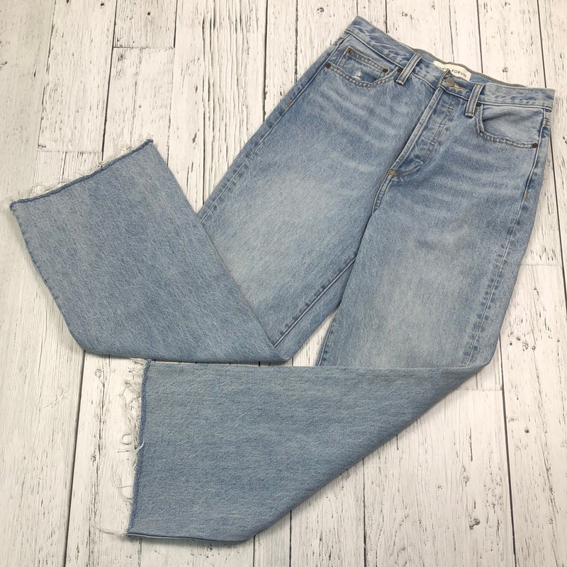 Denim Forum blue wide leg jeans - Hers S/28