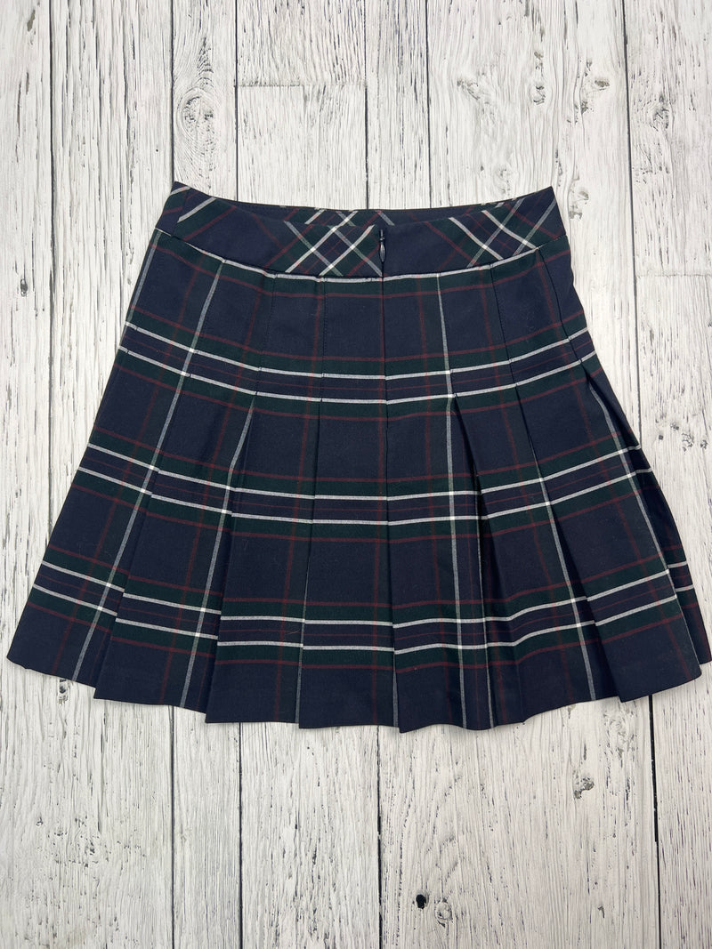 Sunday Best Aritzia navy plaid skirt - Hers XS/00